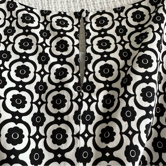 Nine West Sleeveless Dress Black and White Pattern  Women’s Size 2 NWT - Picture 12 of 16